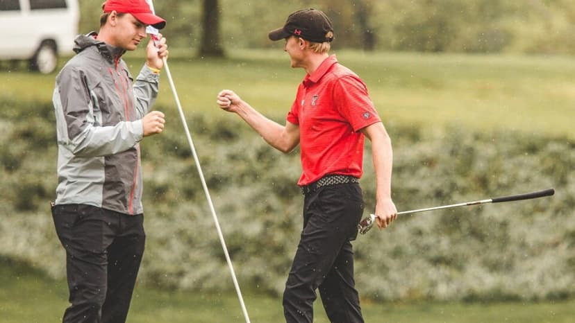 Mikkel at NCAA Regionals with Texas Tech